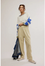 Free people People - Preppy Poplin pull on pant (Birch)