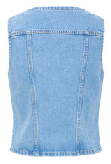 b.young b.young - Kallie Waistcoat (Light Blue Denim)