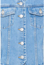 b.young b.young - Kallie Waistcoat (Light Blue Denim)