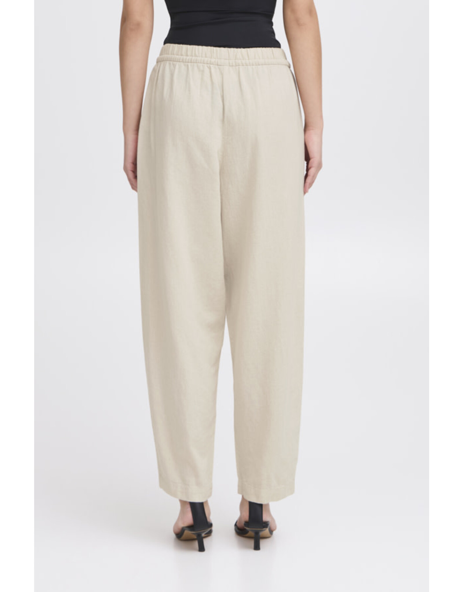 ICHI ICHI - Linno Barrel Pant (Natural Ecru)