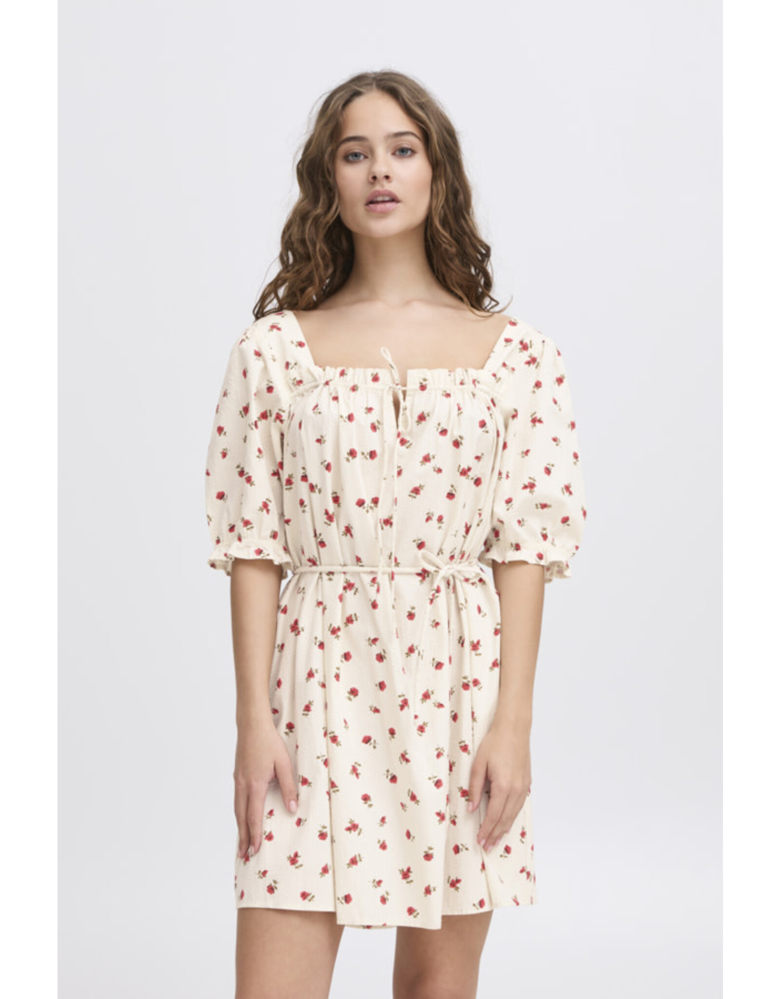ICHI ICHI - Rosey Dress (Geranium Flower)