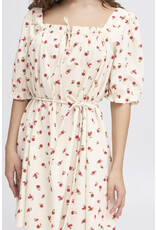 ICHI ICHI - Rosey Dress (Geranium Flower)
