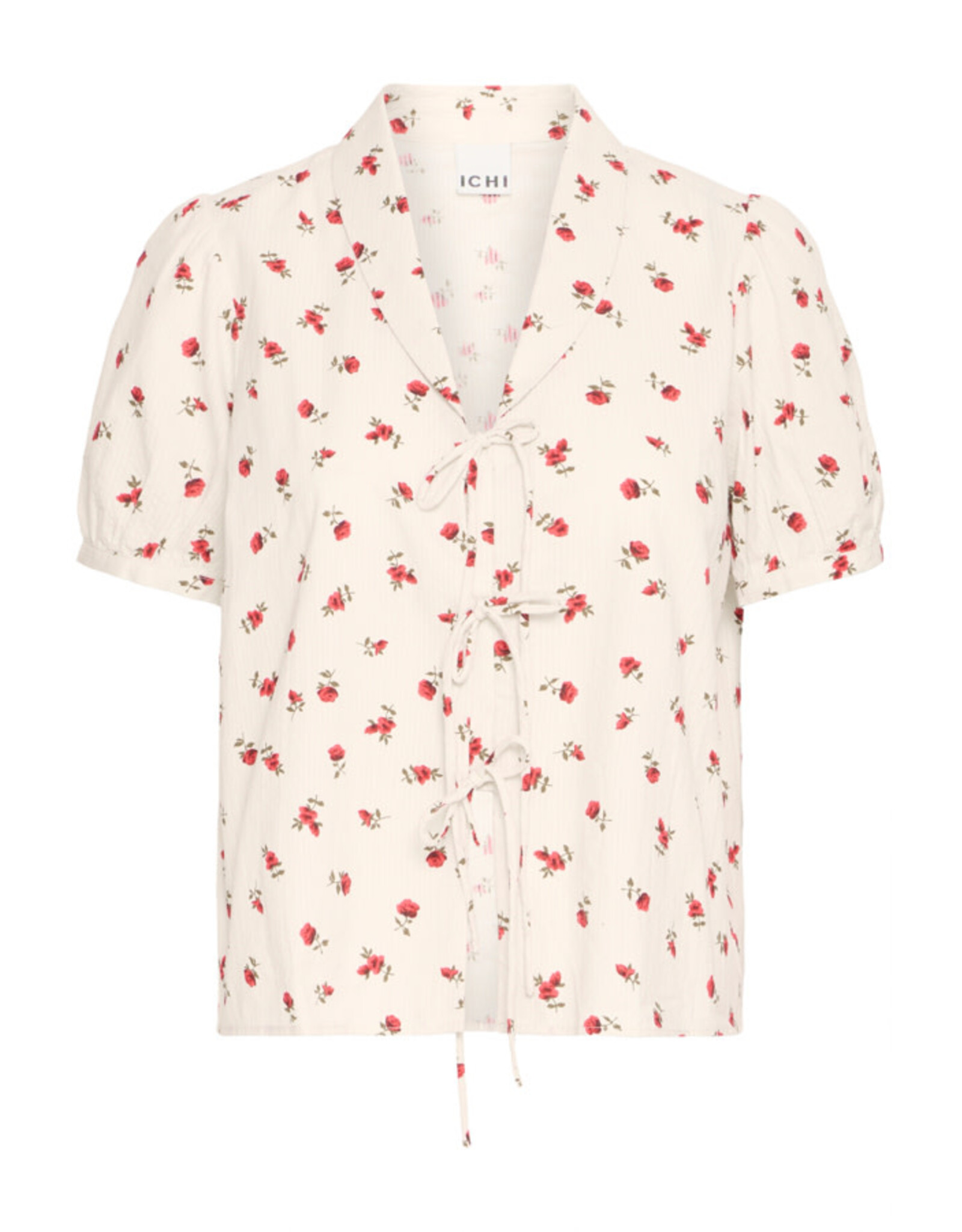 ICHI ICHI - Rosey Shirt (Geranium Flower)