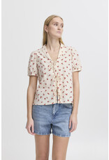 ICHI ICHI - Rosey Shirt (Geranium Flower)