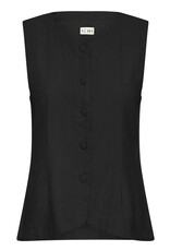 ICHI ICHI - Linno Waistcoat (Black)