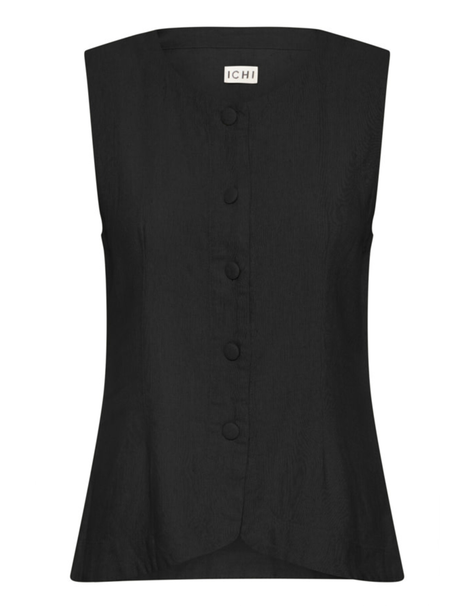 ICHI ICHI - Linno Waistcoat (Black)