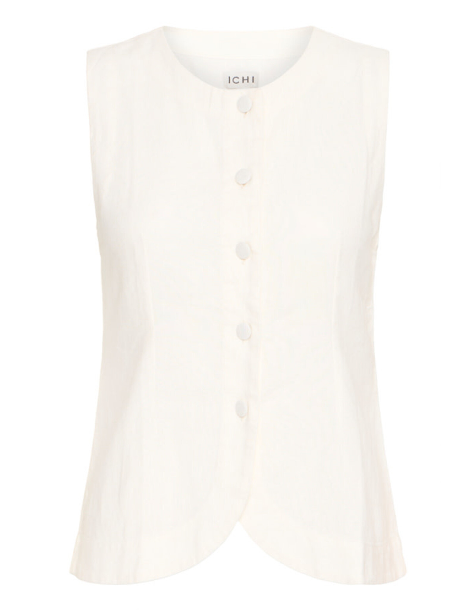 ICHI ICHI - Linno Waistcoat (Cloud Dancer)
