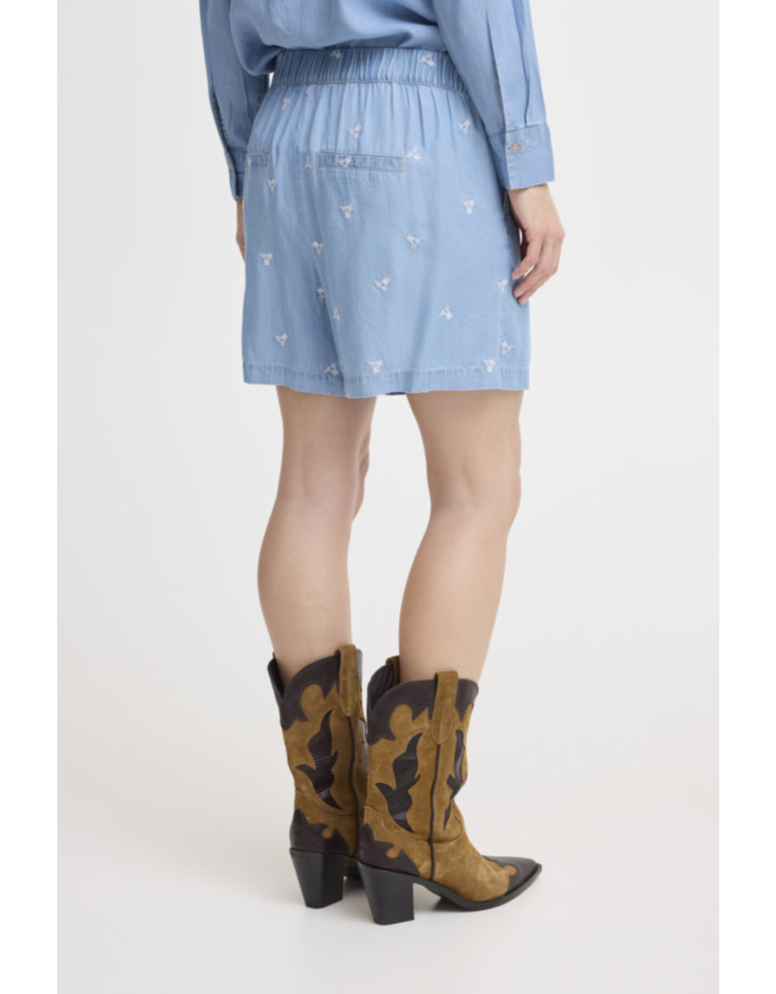 b.young b.young - Kosmo Shorts (Light Denim)