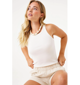 Garcia Garcia - Ribbed Tank (Ecru)