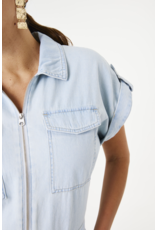 Garcia Garcia - Chambray Romper (Light Denim)