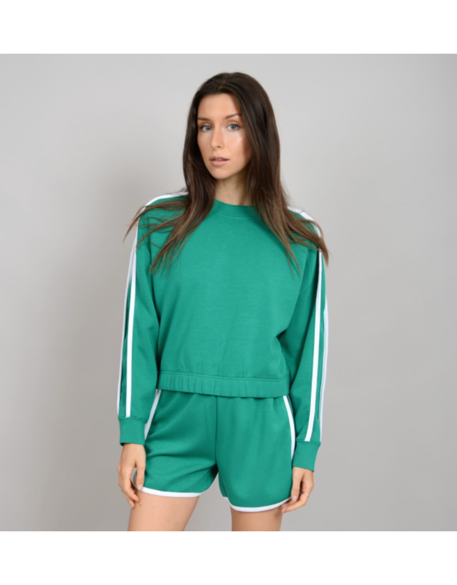 RD Style RD Style - Liza Soft Knit Crewneck Pullover (Creme de Menthe)