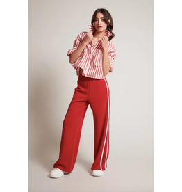 RD Style RD Style - Valencia Soft Knit Pants (Crimson / White)