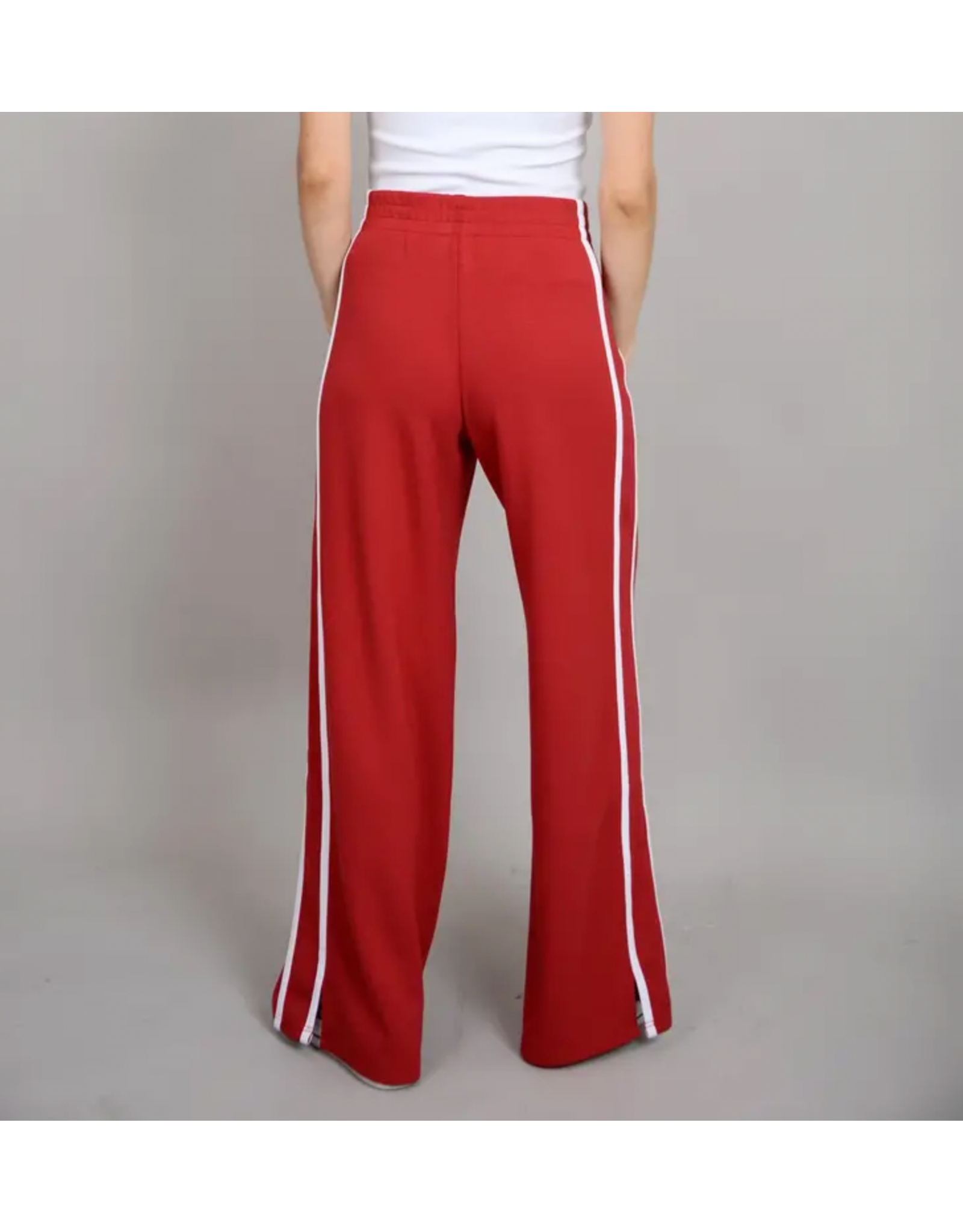 RD Style RD Style - Valencia Soft Knit Pants (Crimson / White)