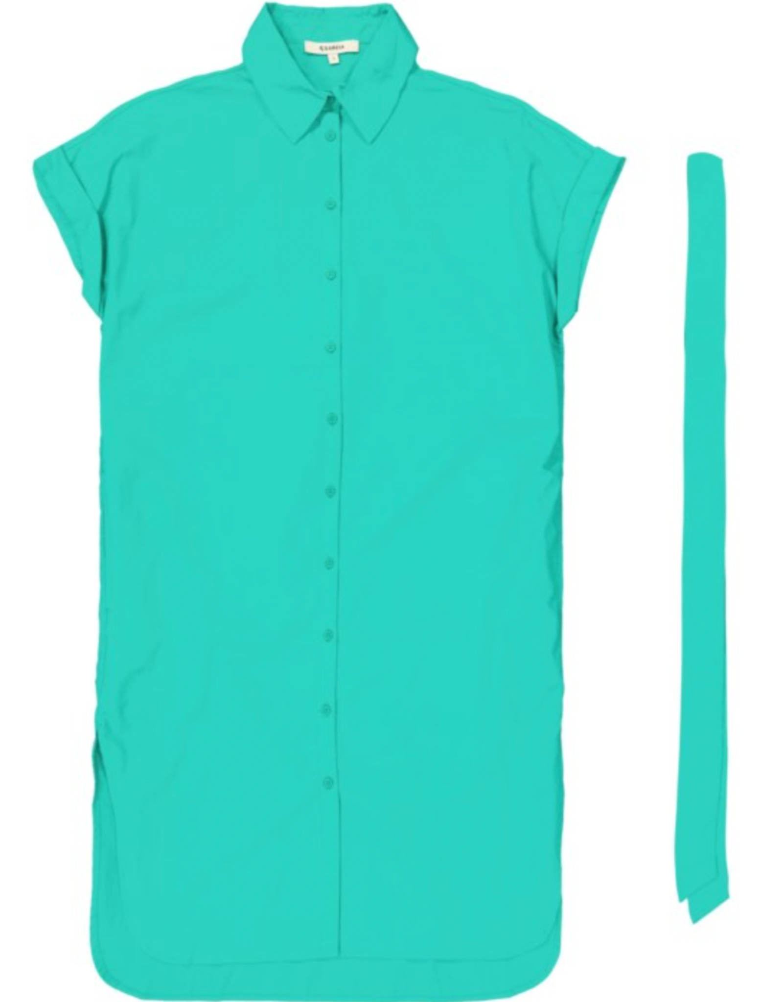 Garcia Garcia - Short Sleeve Shirt Dress (Vivid Green)
