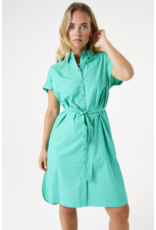 Garcia Garcia - Short Sleeve Shirt Dress (Vivid Green)