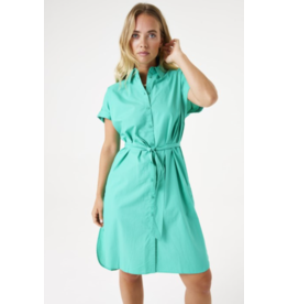 Garcia Garcia - Short Sleeve Shirt Dress (Vivid Green)