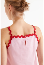 Compania Fantastica Compania Fantastica -  Strappy Top (Pink / Red)