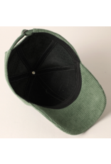 Fashion City Howdy Darlin' Embroidery Patch Corduroy Cap (Sage)