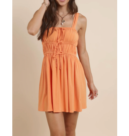 Sadie & Sage Sadie & Sage - On My Mind Knit Mini Dress (Orange)