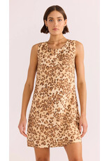Mink Pink Mink Pink - Arden Shift Mini Dress (Leopard)