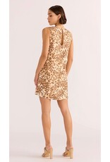 Mink Pink Mink Pink - Arden Shift Mini Dress (Leopard)