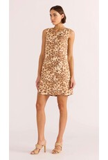 Mink Pink Mink Pink - Arden Shift Mini Dress (Leopard)