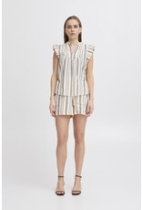 ICHI ICHI - Josine Blouse (Birch with Black)