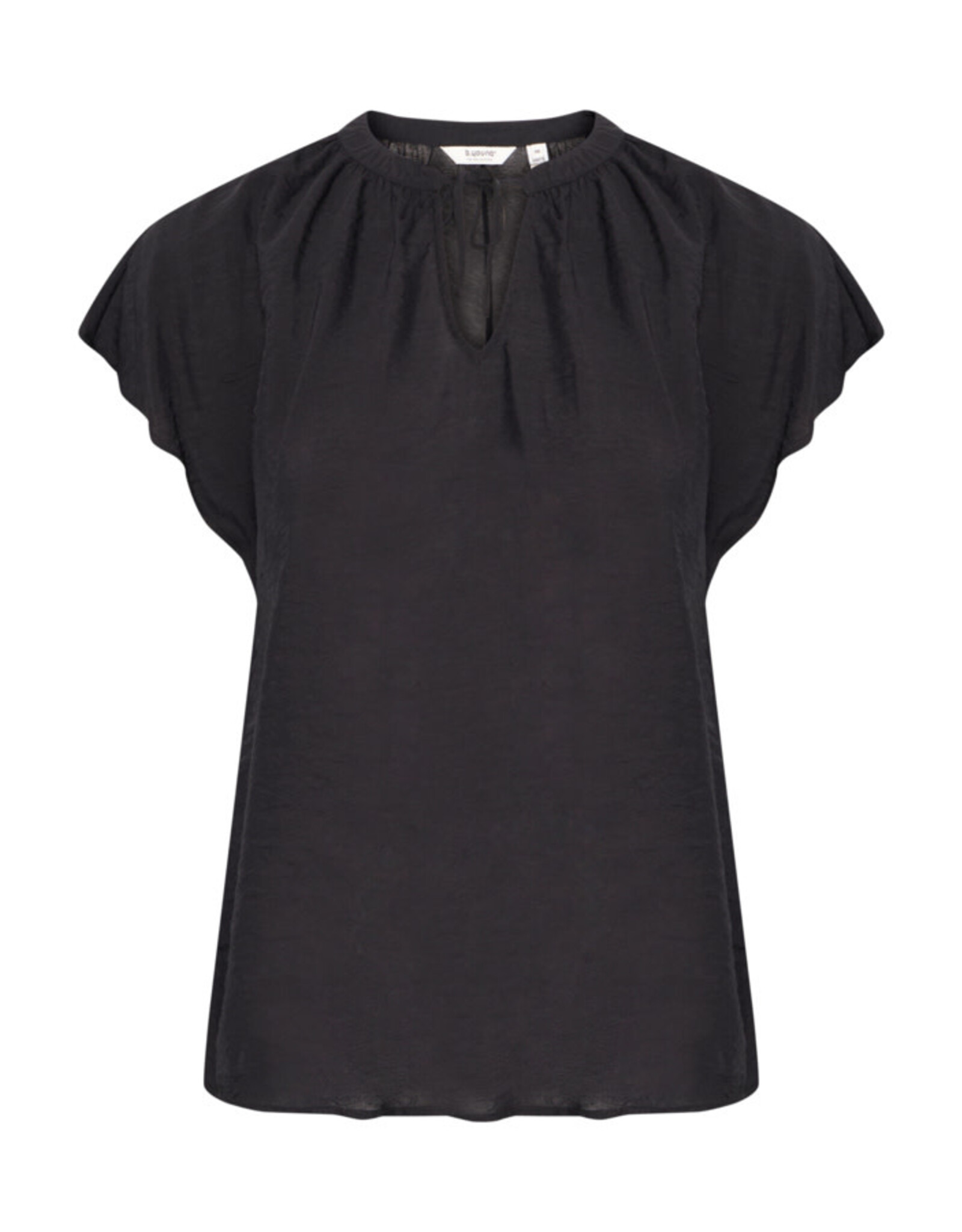 b.young b.young - Hailey V Neck Top (Black)