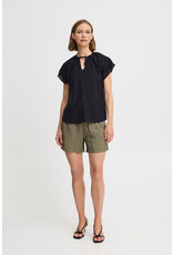 b.young b.young - Hailey V Neck Top (Black)