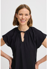 b.young b.young - Hailey V Neck Top (Black)