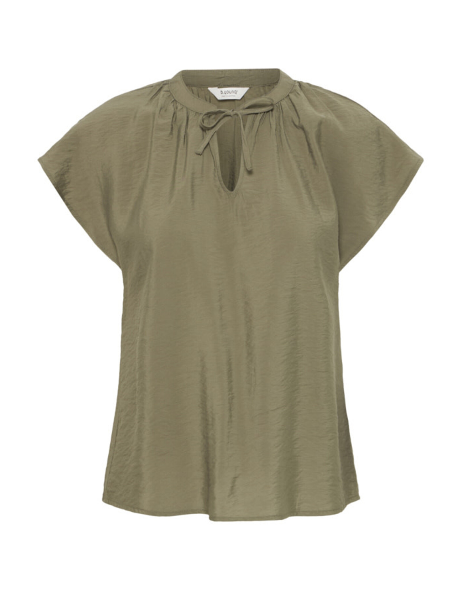 b.young b.young - Hailey V Neck Top (Kalamata)