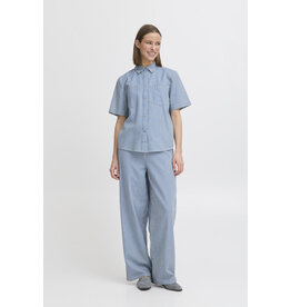 b.young b.young - Laro Shirt (Blue Stripe Denim)