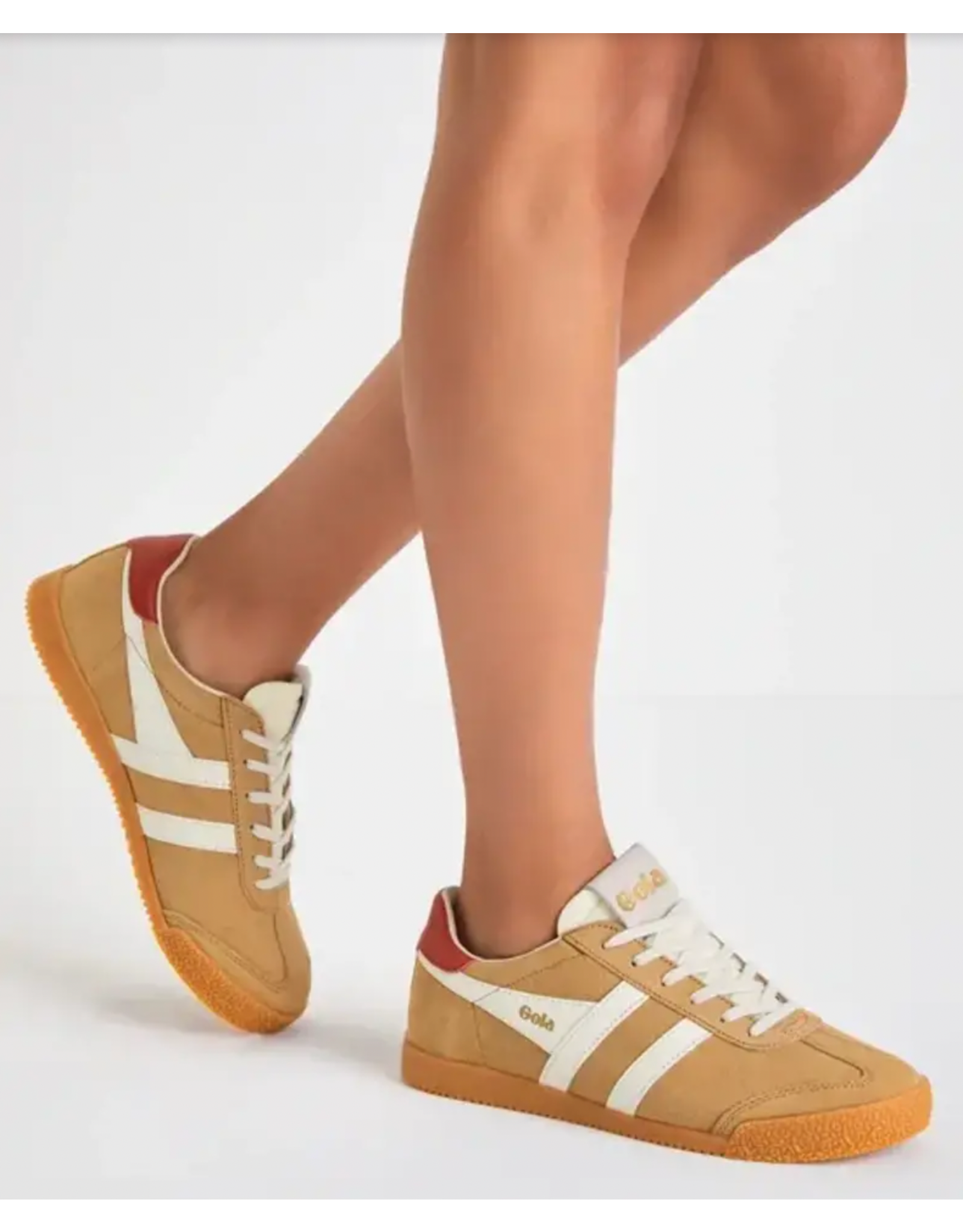Gola Gola - Elan Sneaker (Caramel / Off White / Deep Red)