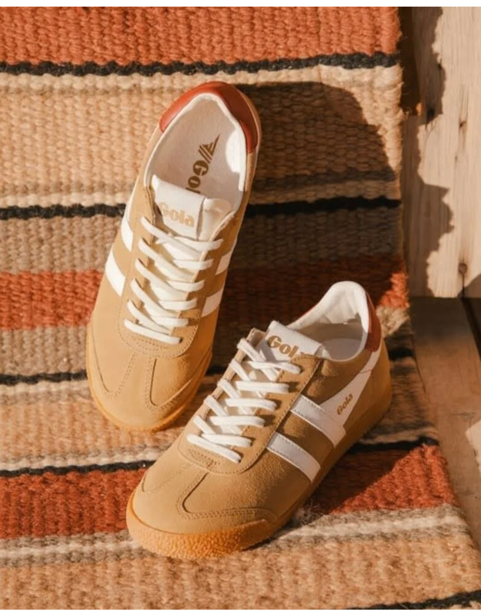 Gola Gola - Elan Sneaker (Caramel / Off White / Deep Red)