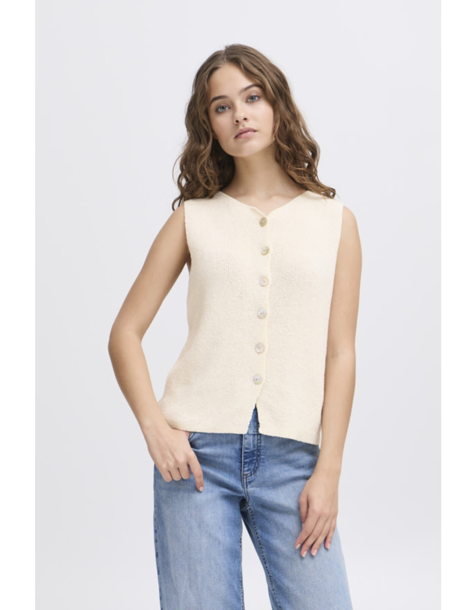 ICHI ICHI - Blonds Waistcoat (Almond Milk)