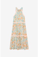 NKN Barcelona NKN Barcelona - Natai  Printed Halter Dress (Turquoise)