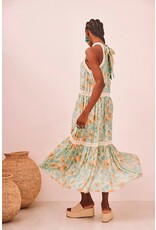NKN Barcelona NKN Barcelona - Natai  Printed Halter Dress (Turquoise)