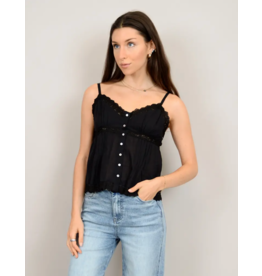 RD Style RD Style - Louisa Adjustable Strap Tank (Black)