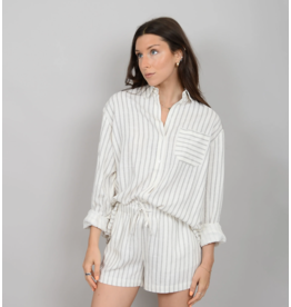 RD Style RD Style - Shaya Long Sleeve Button Up Shirt (Cream)