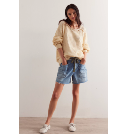 Free people Free People - Moxie Denim Shorts (Truest Blue)