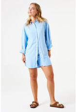 Garcia Garcia - Long Sleeve Button Up Shirt (Blue Wave)