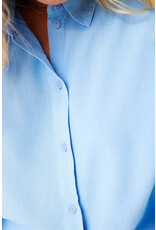 Garcia Garcia - Long Sleeve Button Up Shirt (Blue Wave)