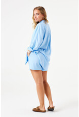 Garcia Garcia - Long Sleeve Button Up Shirt (Blue Wave)