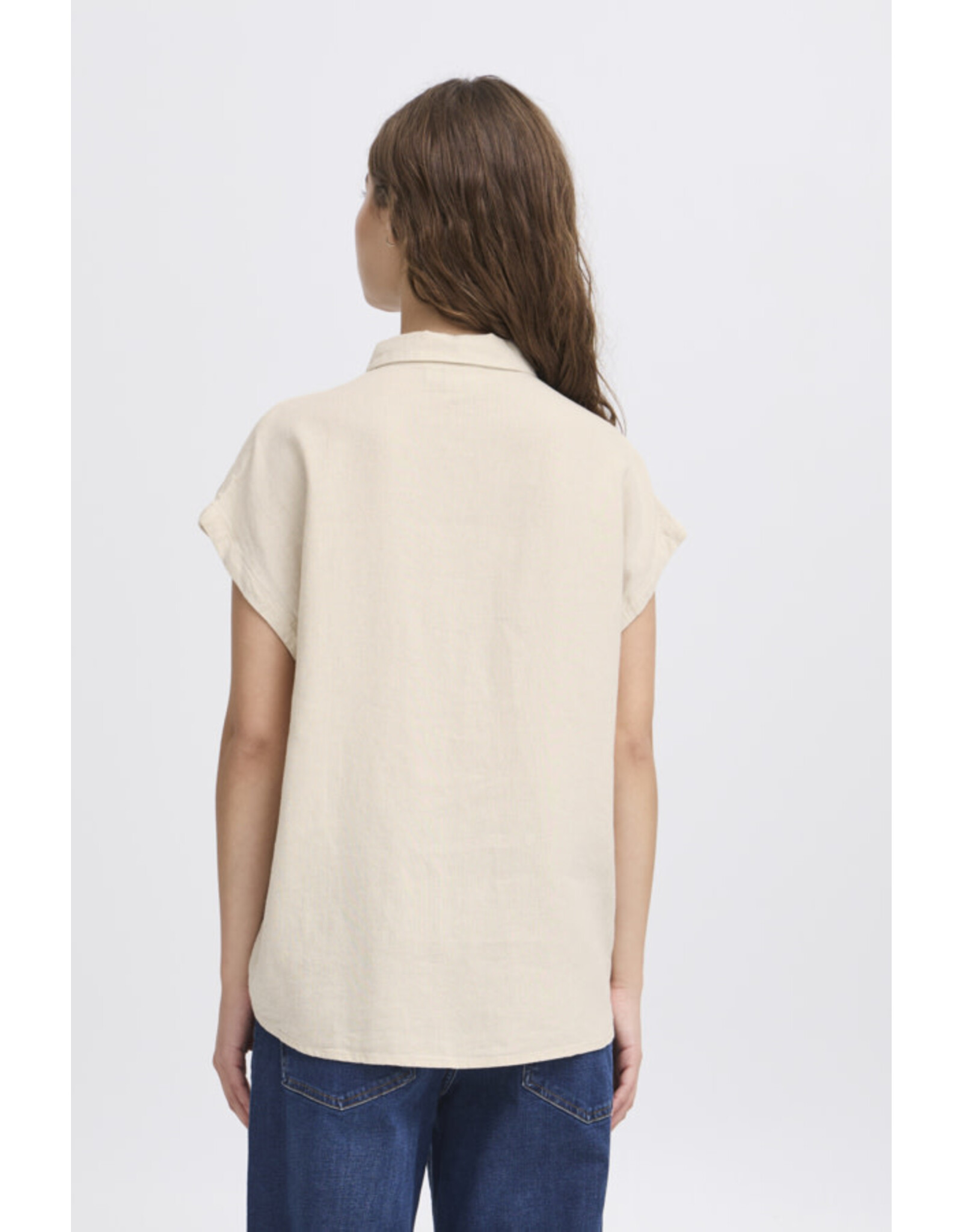ICHI ICHI - Linno Blouse (Natural Ecru)