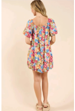 Sadie & Sage Sadie & Sage - Nature's Palette Babydoll Bubble Hem Dress