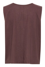Kaffe Kaffe - Milia Reversible Top (Fudge)