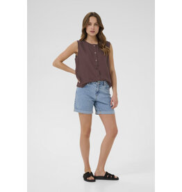 Kaffe Kaffe - Milia Reversible Top (Fudge)