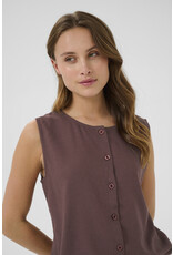 Kaffe Kaffe - Milia Reversible Top (Fudge)