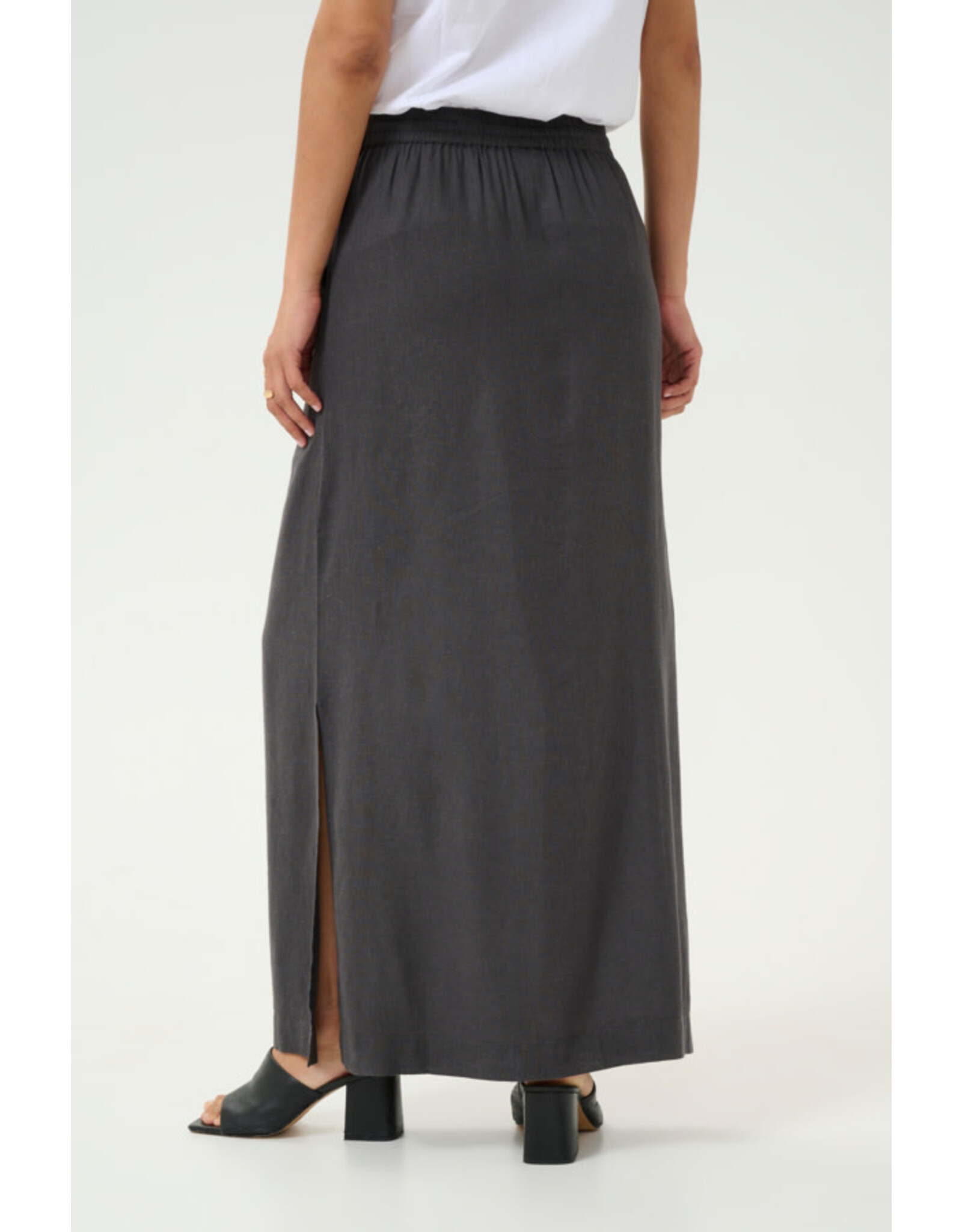 Kaffe Kaffe - Milia Skirt (Black Oyster)