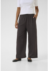 Kaffe Kaffe - Milia Cropped Wide Pants (Black Oyster)